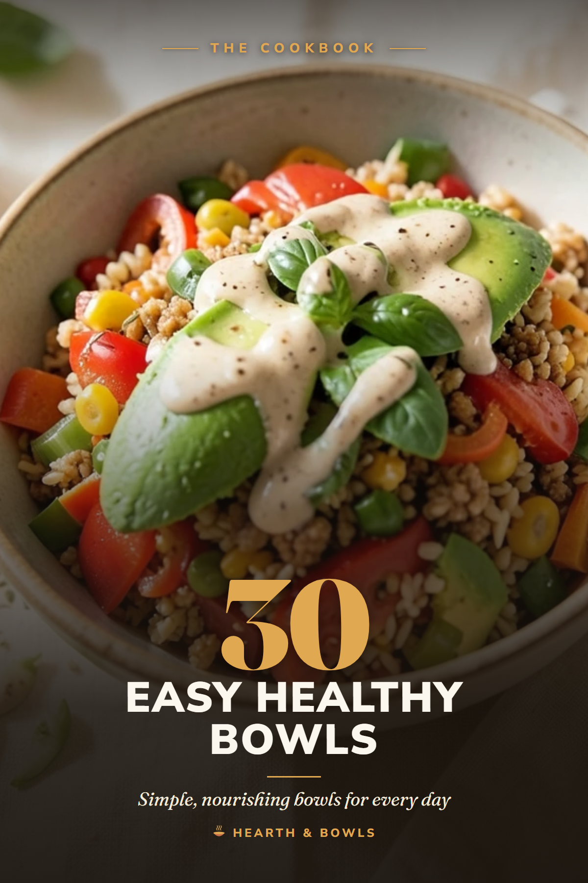 30 Easy Healthy Bowls cookbook cover